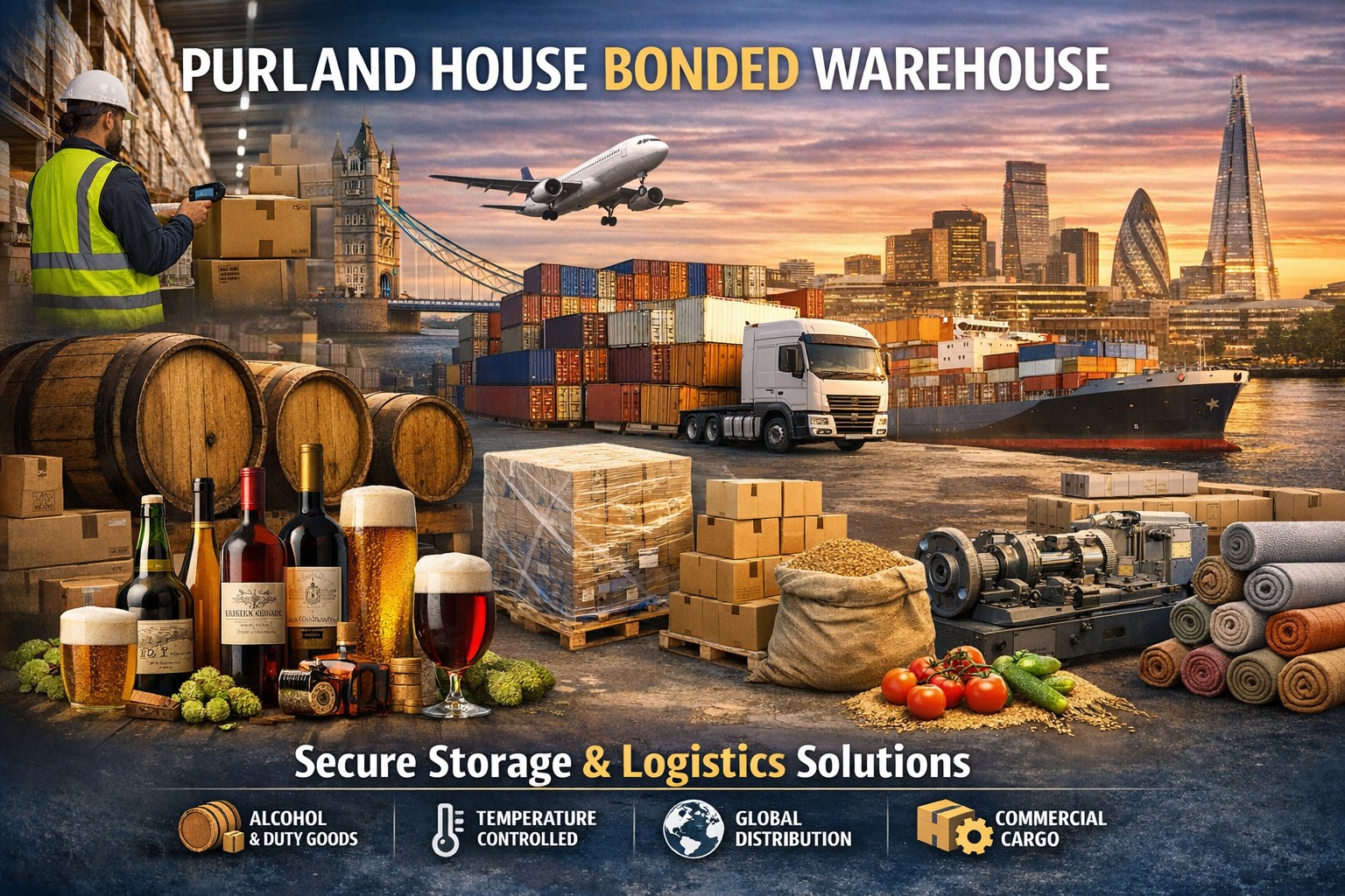 HMRC Approved Bonded Warehouse London